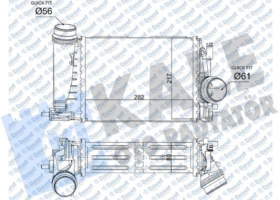 42-3117 Turbo Radyatoru (Intercooler) Nissan Qashqai Ii 1.3 Dig-T 2018-